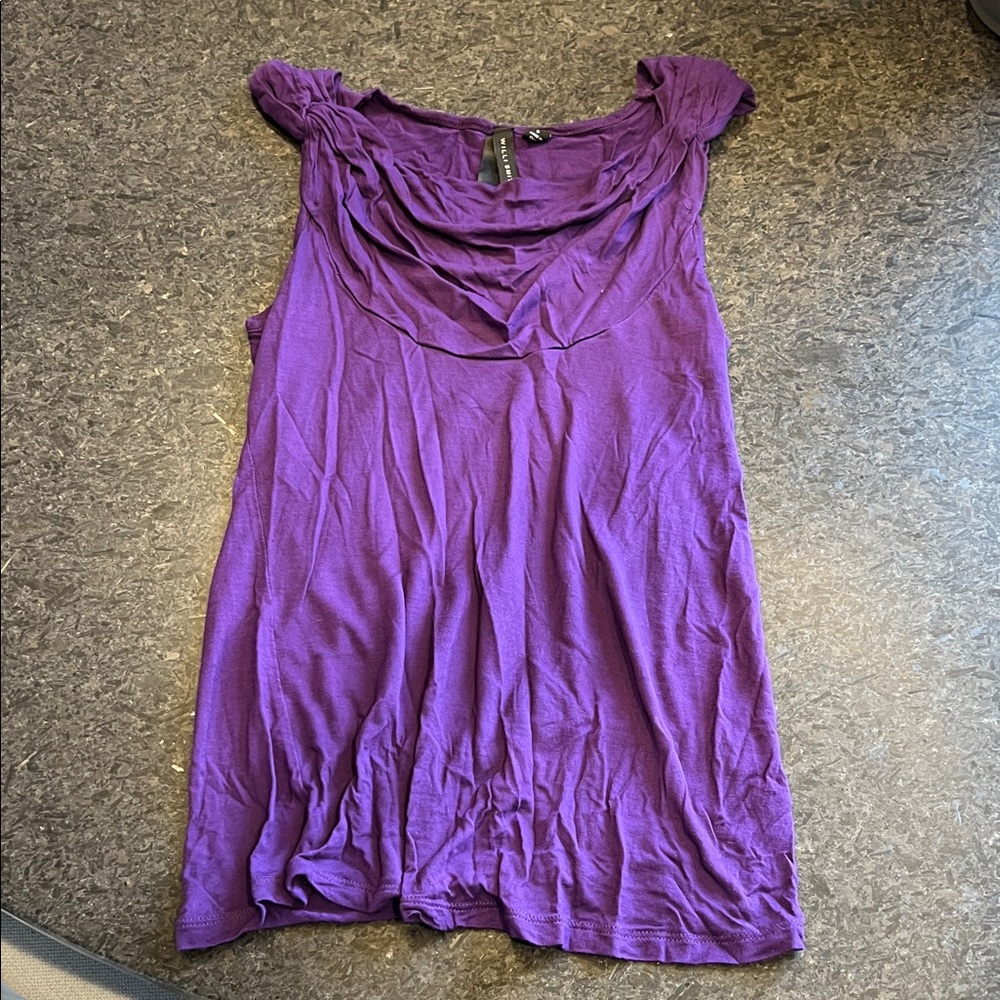 Women’s Purple Tank Top, Size S